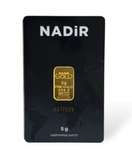 Lingou Aur Nadir 24k, fine gold 5g,puritate 999.9 _0
